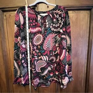 LOFT Floral Patterned Women's Tunic Blouse